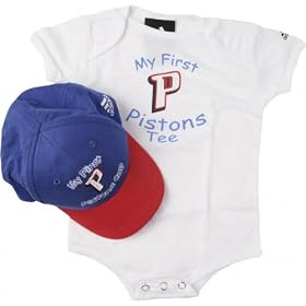 detroit piston apparel newborn bodysuit cap