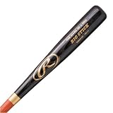 【Rawlings】【ジュニア】【軟式】　木製バット　ゴールド