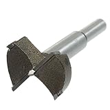 uxcell　ヒンジボーリングビット　木材用　木材加工　木工ツール　掘削ビット　金属製　シルバー トーン　グレー