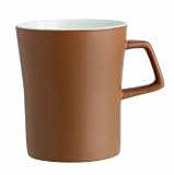 Quid - 7105007 - Coffee Matt - Lot de 6 Bocks 33 cl - Crème - Porcelaine