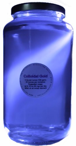 Colloidal Gold 1mg/oz Quart
