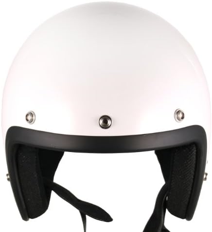 Jet-02 3/4 Shell Cruiser Open Face Helmet (Hi Gloss White)