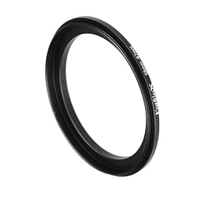 Fotodiox 58mm - 67mm, 58-67mm Macro Close-up Reverse Ring, Anodized Black Metal Ring, for Nikon, Canon, Sony, Olympus, Pentax, Panasonic, Samsung Camera
