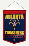Atlanta Thrashers 12x18 Traditions Wool Banner
