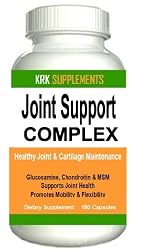 Joint Support Complex 180 caps Glucosamine Chondroitin MSM KRK SUPPLEMENTS