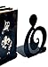 Bellaa 20379 Musical Note Bookends Pair of Treble Clef Musical Note