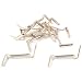 20 Small Ring Guards White Jewelry Sizer Adjust Parts