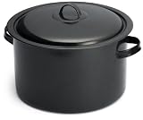 Review MBR INDUSTRIES BC-40688 / Bene Casa Enamel Stock Pot/Corn Pot, 11.8QT (Black)