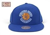 Golden State Warriors Blue Snapback Adjustable Plastic Snap Strap Back Hat / Cap