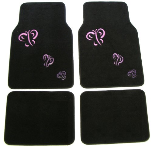 Click here for Purple Butterfly Front & Rear Carpet Car Truck SUV... prices