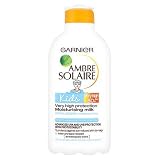 Garnier Ambre Solaire Kids Suntan Milk SPF50+ 200ml - Very High Protection Moisturising Milk