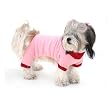 Fleece Pet Pajamas - Pink/Red - Small