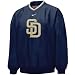 San Diego Padres Jackets : Nike San Diego Padres Navy Blue Tackle Twill Pullover Windshirt