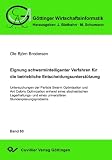 Produkt-Bild: Eignung schwarmintelligenter Verfahren f&uuml;r die betriebliche Entscheidungsunterst&uuml;tzung