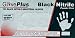 GLOVES BLACK NITRILE POWDER FREE LARGE