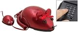 Red Mouse Cartoon Home Telephone Phone