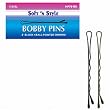 Soft N Style 2" Bobby Pins Black 1/2 lb. (Pack of 3)