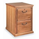 Kathy Ireland Home by Martin Furniture Huntington Oxford 2 Drawer Vertical Wood File Storage Cabinet in Distressed Burnish