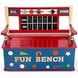 Levels of Discovery All Star Sports Toy Box Bench