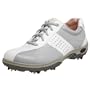 ECCO Women's Casual Pitch Hydromax Golf Shoe,White/Concrete/Rose,37 EU (US Women's 6-6.5 M)