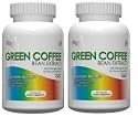 100% Pure Green Coffee Bean Extract (400mg) Same Brand as Seen on Dr. Oz with Dr. Lindsey Duncan. (Two 90 capsule bottles)