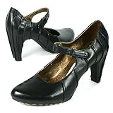 Tsubo -- *Anush Black/Almond AQ4 01 -- Women's Shoes,Pumps,Mary Jane