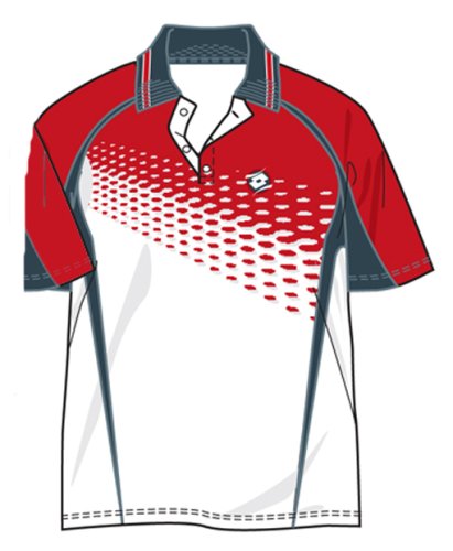 Lotto Poloshirt Must, Herren, white/flame