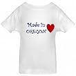MADE IN OREGON - OREGON TODDLER - State-series - White Toddler T-shirt