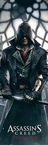 Laminated Assassins Creed Syndicate Big Ben Door Poster 53x158cm