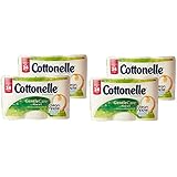 Cottonelle Gentle Care Toilet Paper with Aloe and E, Double Roll, 12 Count (Pack of 4)