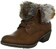 Rieker 93720-22, Damen Fashion Halbstiefel & Stiefeletten, Braun (oilynuss/marmor 22), EU 40