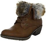 Rieker 93720-22, Damen Fashion Halbstiefel & Stiefeletten, Braun (oilynuss/marmor 22), EU 38