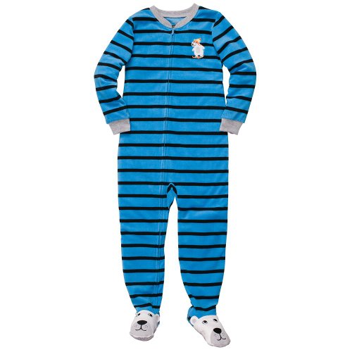 carter's big boy footed pajamas