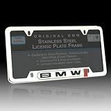 BMW Genuine License Plate Frames 41JR02TxE L. SL160 BMW Genuine License Plate Frames