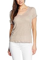Cortefiel Camiseta Manga Corta (Beige)
