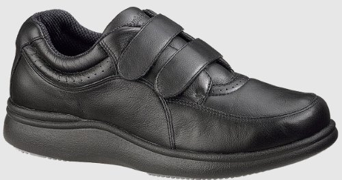 Women's Hush Puppies Power Walker II, Black Leather (9.5, Black)