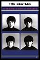 Beatles (A Hard Day's Night) White Wood-MountedMusic Poster Print - 24" X 36"