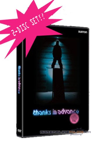 2008 Thanks In Advance DVD Burton Snowboarding DVD