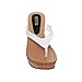 Beston EA45 Women's Platform Flip-Flop High Wedge Thong Sandals