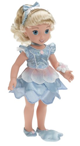 Childrens Toyshop  Toys : Playmates Disney Princess 15" Little Cinderella Petal Princess Doll