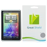 GreatShield Ultra Anti-Glare (Matte) Clear Screen Protector Film for HTC Flyer 7-Inch Touchscreen Tablet (3 Pack)