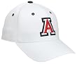 Arizona Wildcats White Fit Stretch Cap From Top Of The World