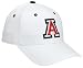Arizona Wildcats White Fit Stretch Cap from Top of the World