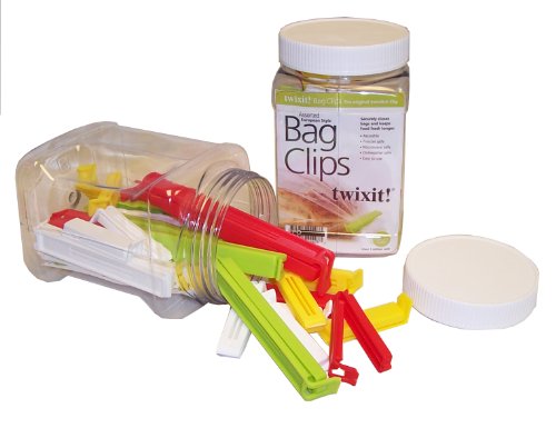 Linden Sweden Twixit Clip Bag Sealers, Set of 27 Assorted Picture