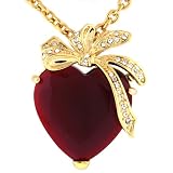 Beautiful Heart and Bow Crystal Adorned 
