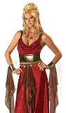 Goddess Red Small Adult Costume Dress Size 4-6
