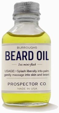 Prospector Co. Beard Oil 1oz Mini Flask (2 Pack)