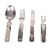 BW E�besteck, 4-teilig