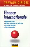 Revue Dunod  / Finance internationale : Travaux dirigés