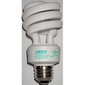 CFL Light Bulb, 18watt replaces 75watt